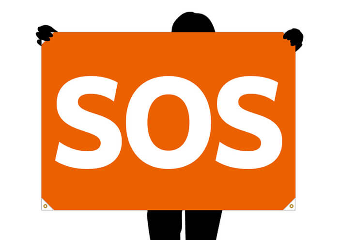 防災SOS幕イメージ図