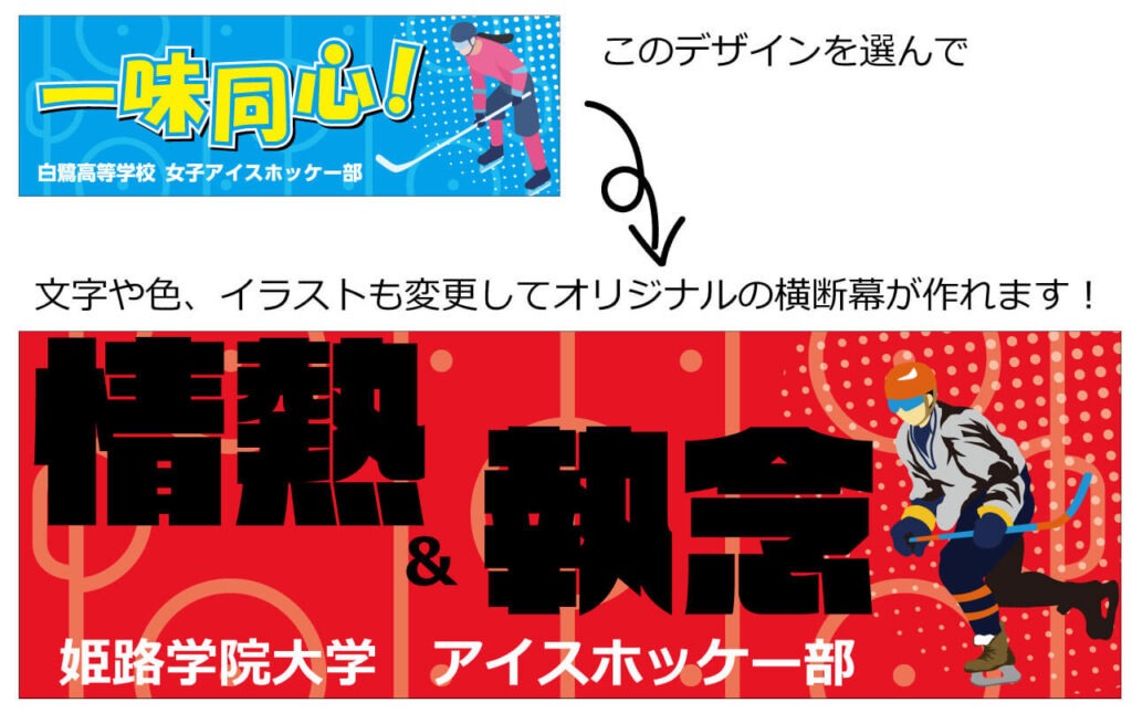 サンプルの変更例