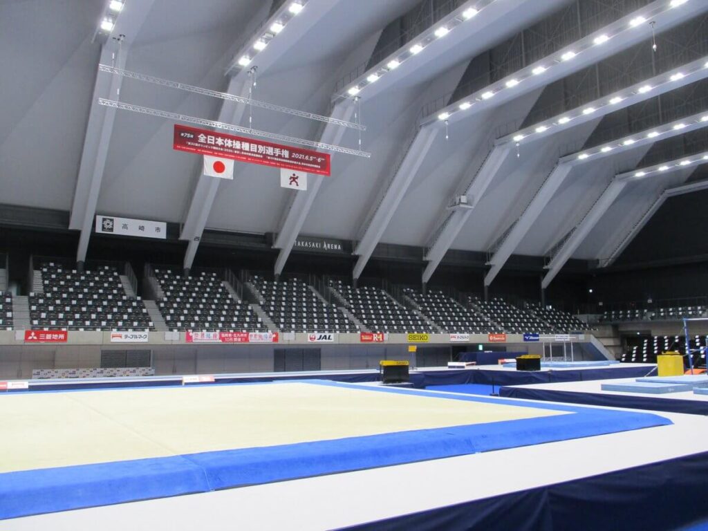 体操競技の会場