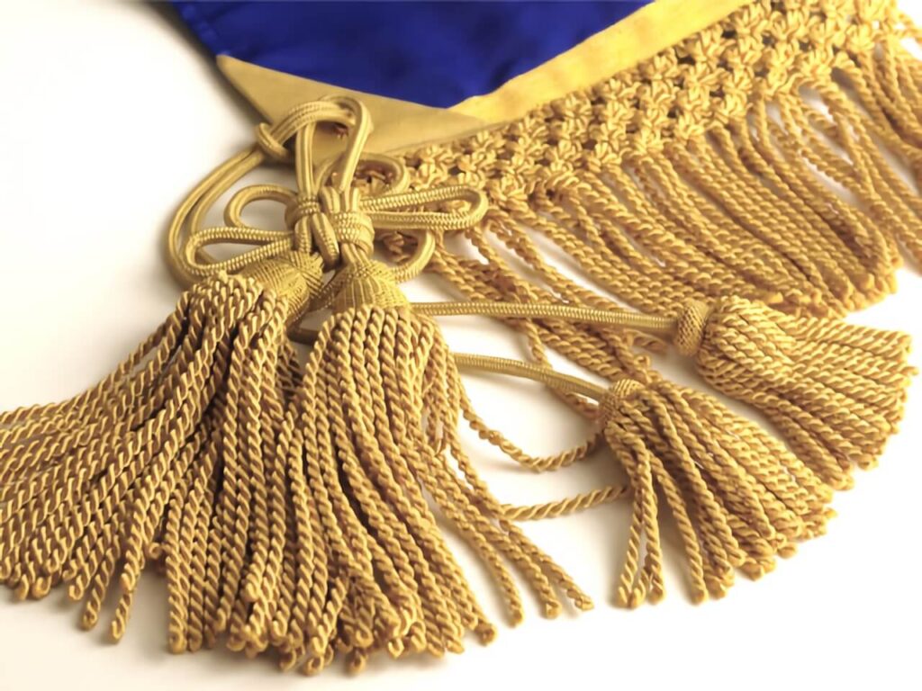 四段七宝結びや飾り房